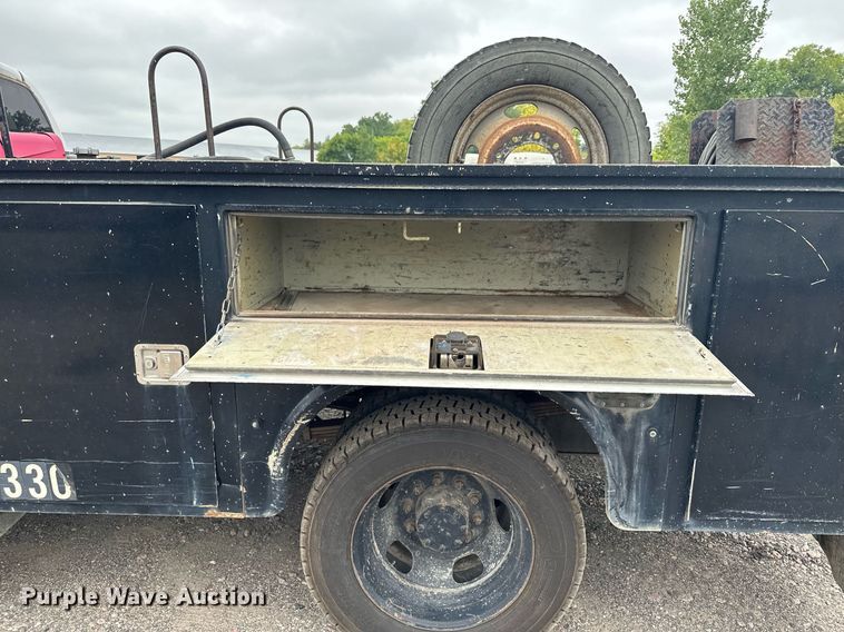 image for item MQ9404 2008 Sterling Bullet  Crew Cab utility / service truck