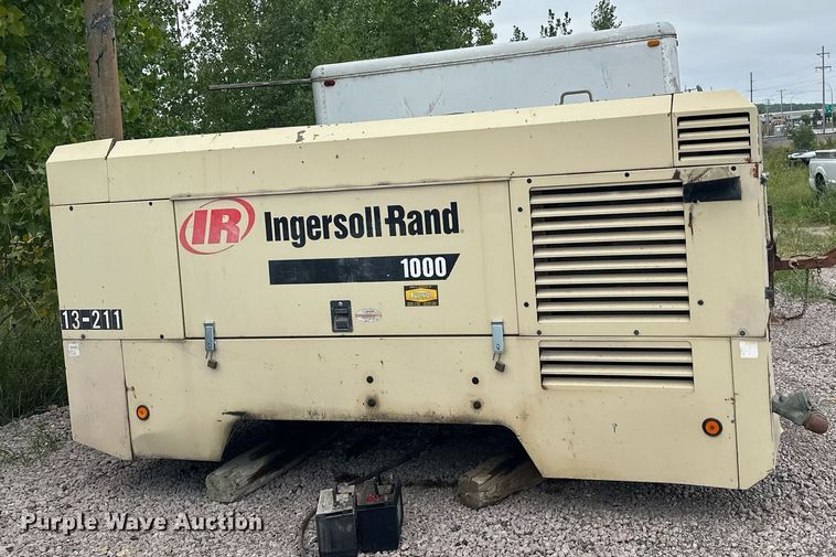 image for item MQ9406 2005 Ingersoll Rand 1000  air compressor