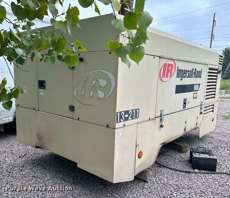 image for item MQ9406 2005 Ingersoll Rand 1000  air compressor