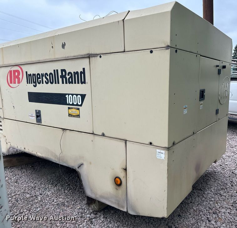 image for item MQ9406 2005 Ingersoll Rand 1000  air compressor