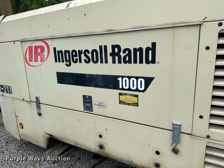 image for item MQ9406 2005 Ingersoll Rand 1000  air compressor