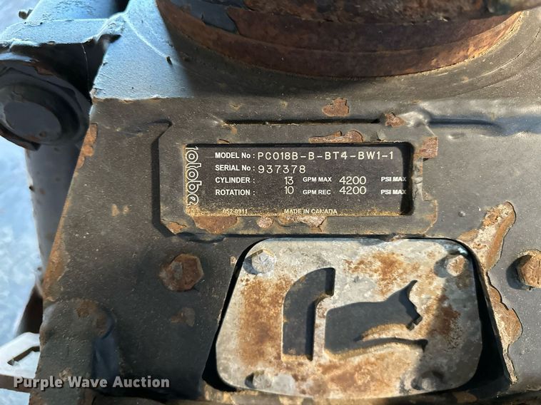 image for item MQ9436 Rotobec PC018B-B-BT4-BW1-1  excavator grapple