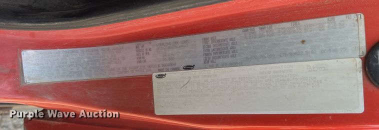 image for item NA9181 2003 Sterling L-Line dump truck