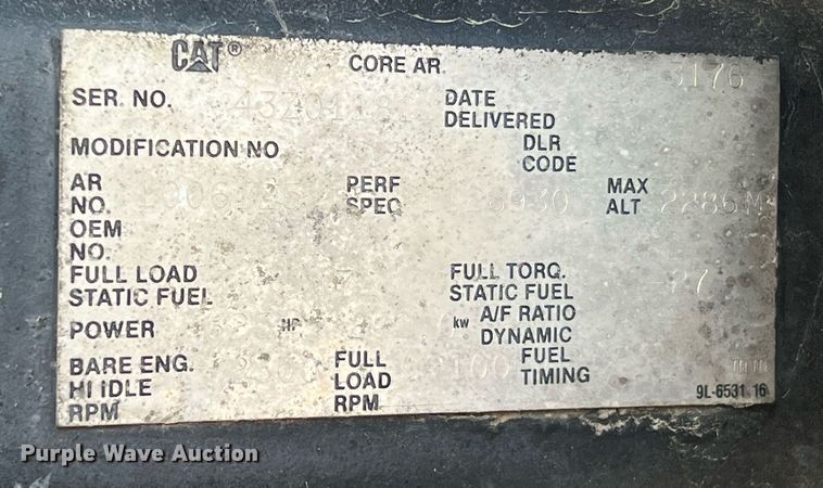 image for item NA9182 1994 Caterpillar Challenger 75C  tractor