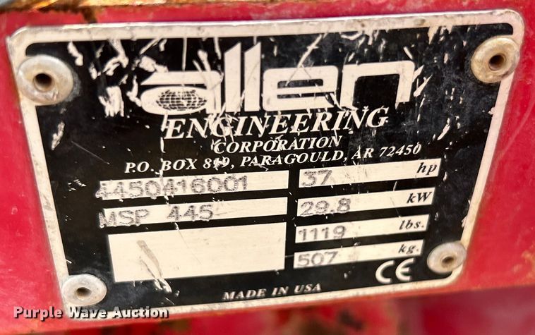 image for item NL9613 Allen MSP445  power trowel