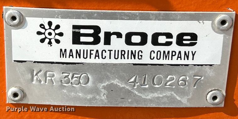 image for item NL9633 2017 Broce KR350  broom