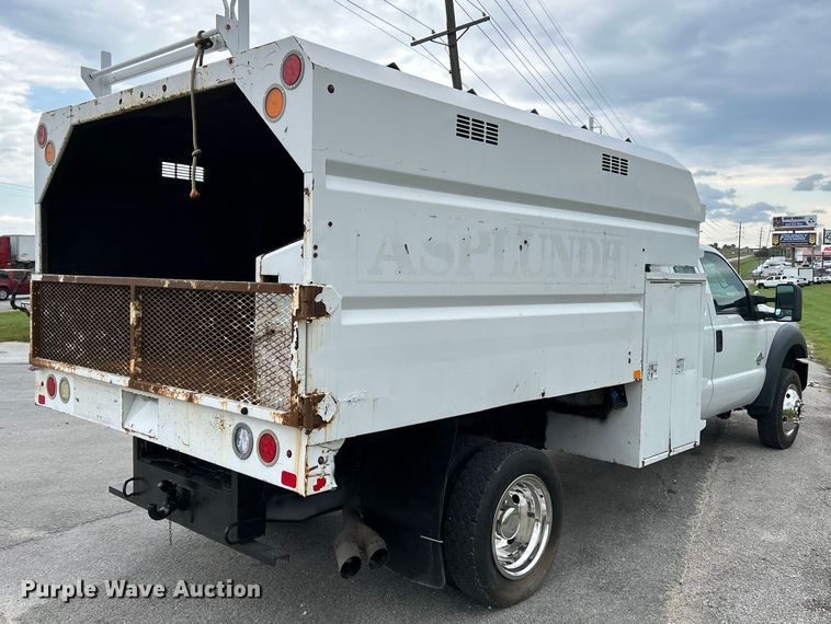 image for item NL9648 2012 Ford F550 Super Duty XL  chipper truck