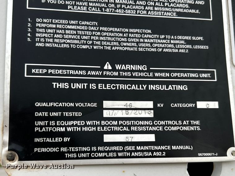 image for item NL9650 2013 Ford F550 Super Duty XL  bucket truck