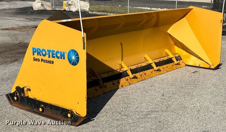 image for item NL9669 Pro-Tech  skid steer snow pusher
