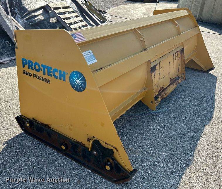 image for item NL9669 Pro-Tech  skid steer snow pusher