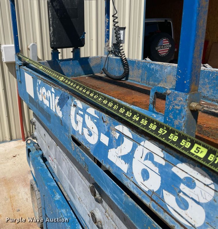 image for item NY9813 Genie GS-2632  scissor lift