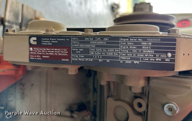 image for item OF9014 Cummins 4B  engine