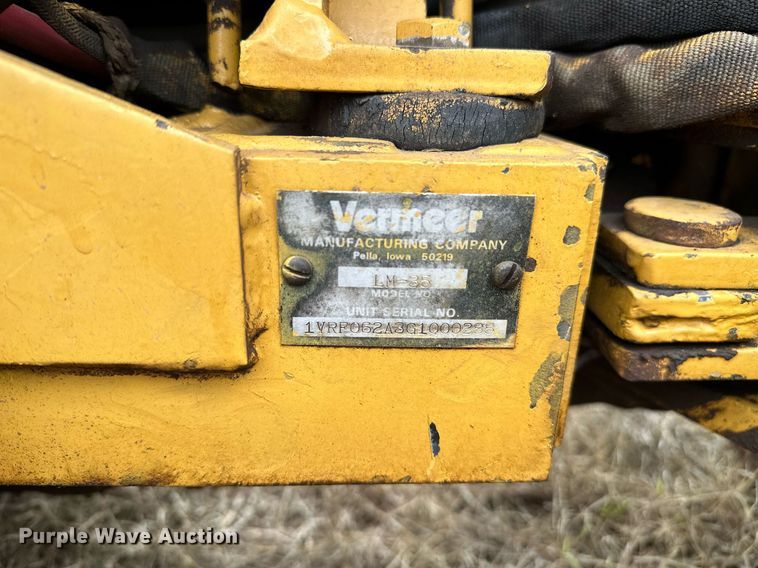 image for item OG9239 1986 Vermeer  LM-35 cable plow