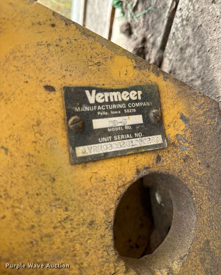 image for item OG9239 1986 Vermeer  LM-35 cable plow