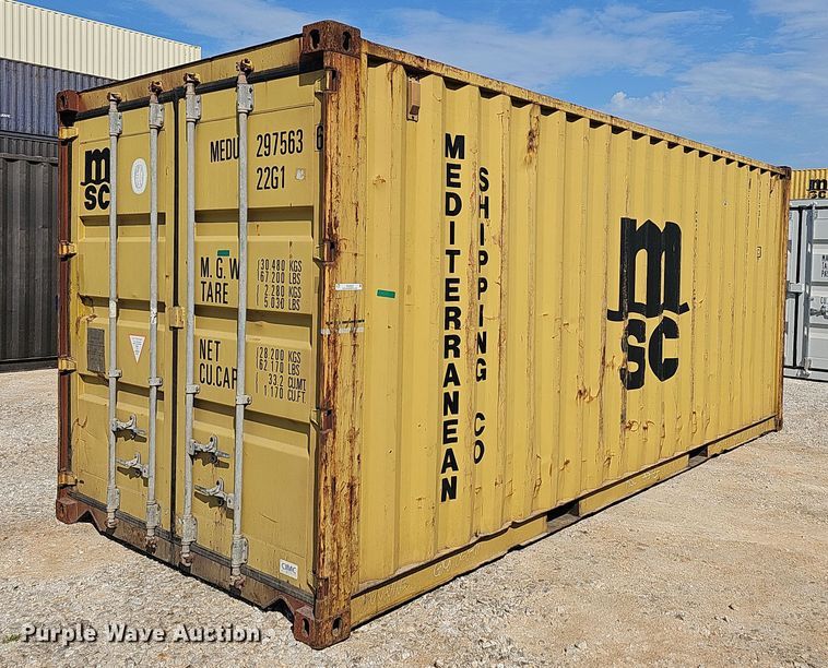 image for item OG9323 2008  shipping container