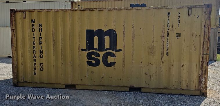 image for item OG9323 2008  shipping container