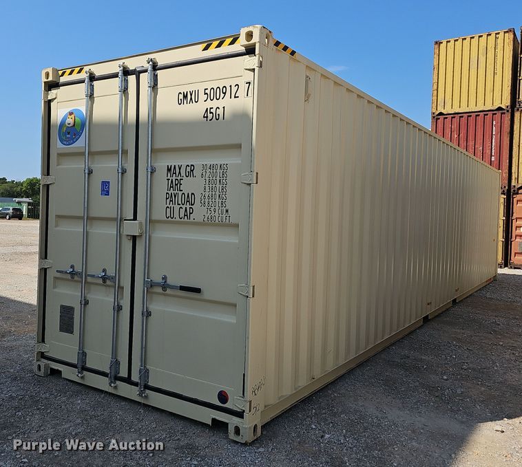 image for item OG9326 2023 Great Box PTE High Cube  shipping container