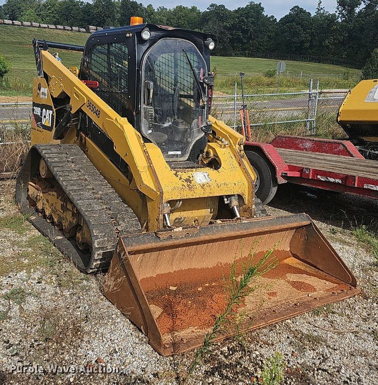 image for item OG9329 2016 Caterpillar 289D  tracked skid steer loader