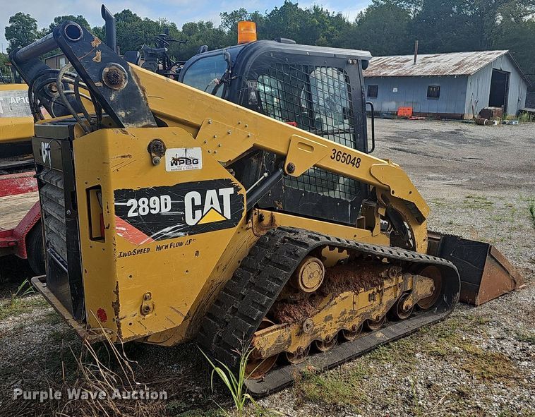 image for item OG9329 2016 Caterpillar 289D  tracked skid steer loader
