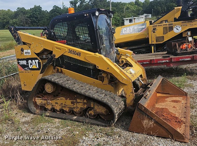 image for item OG9329 2016 Caterpillar 289D  tracked skid steer loader