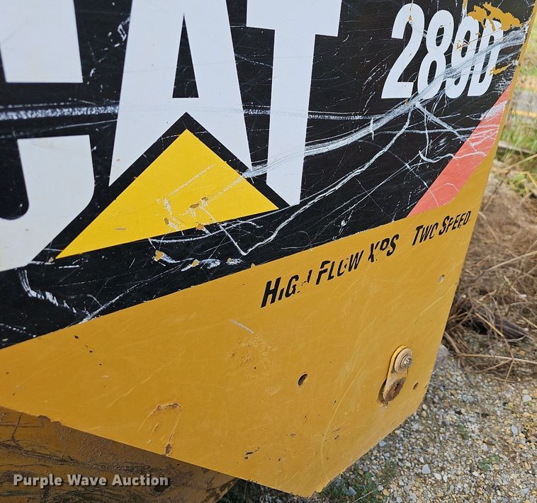 image for item OG9329 2016 Caterpillar 289D  tracked skid steer loader