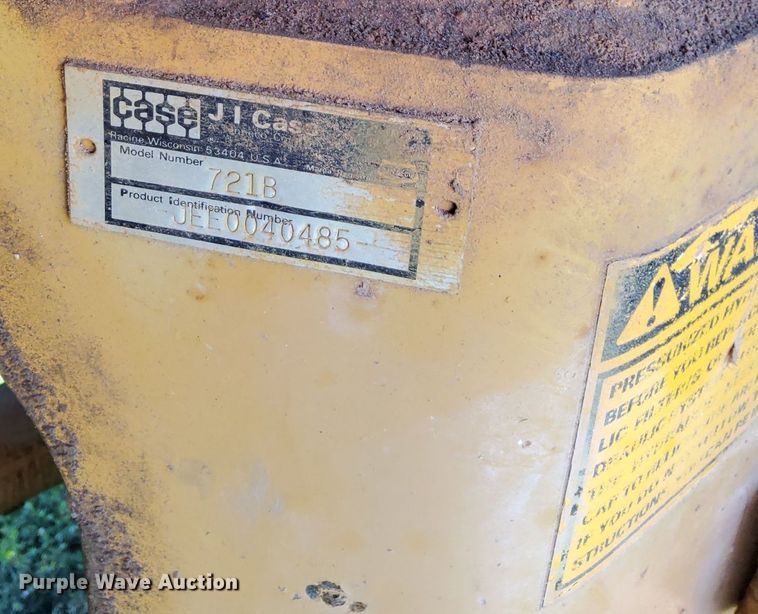 image for item OG9331 1994 Case 721B  wheel loader