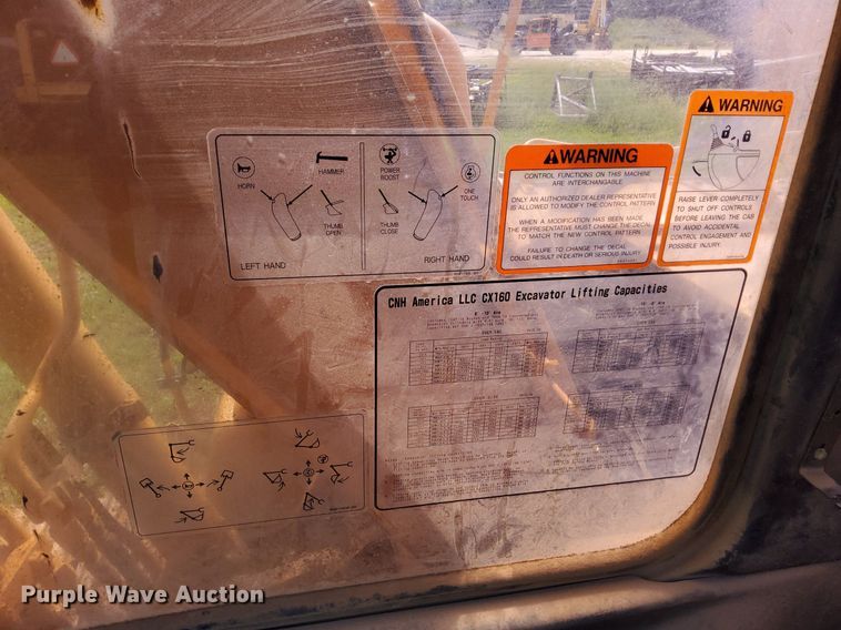 image for item OG9332 2005 Case CX160  excavator