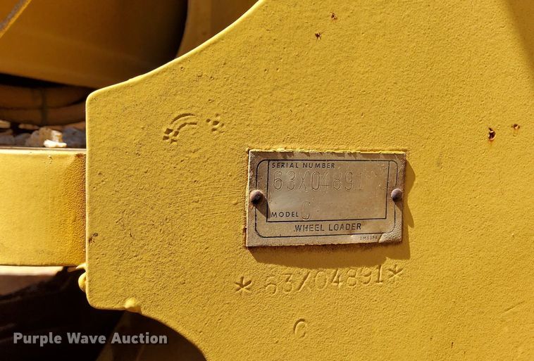 image for item OG9333 1982 Caterpillar 980C  wheel loader