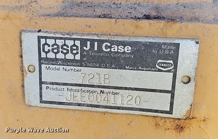 image for item OG9335 1995 Case 721B  wheel loader