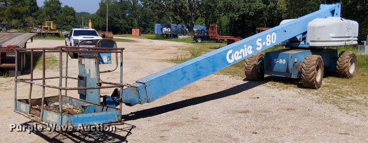image for item OG9337 2002 Genie S80  boom lift