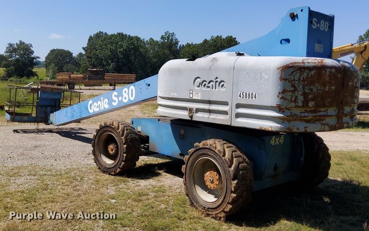 image for item OG9337 2002 Genie S80  boom lift