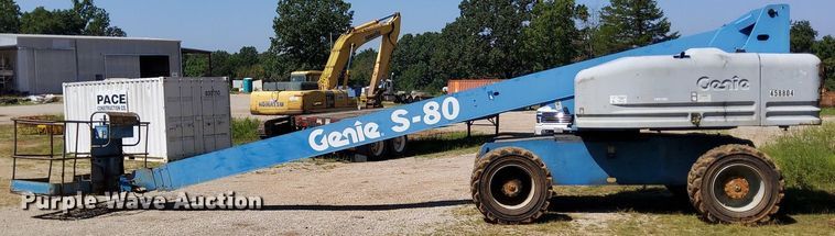image for item OG9337 2002 Genie S80  boom lift