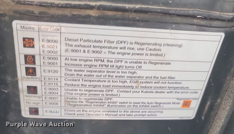 image for item OG9384 2016 Kubota SVL 75-2  skid steer loader