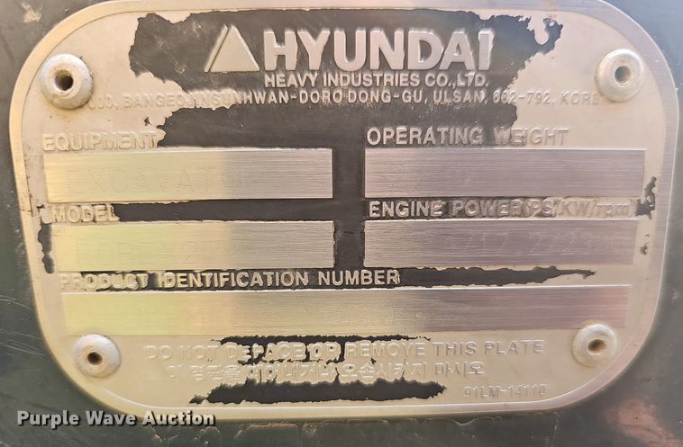 image for item OG9405 2013 Hyundai ROBEX 27Z-9  mini excavator