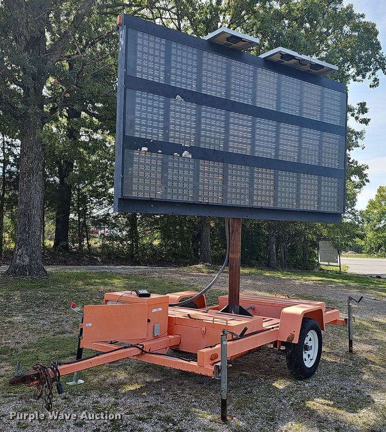 image for item OG9407 AMSIG T333 message board trailer