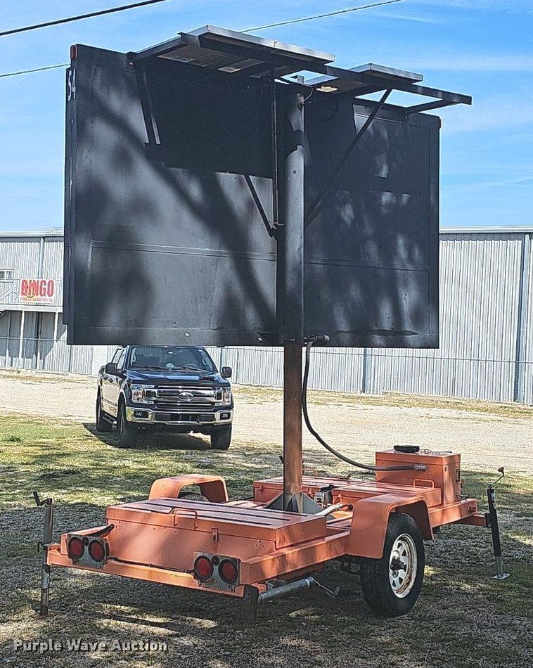 image for item OG9407 AMSIG T333 message board trailer