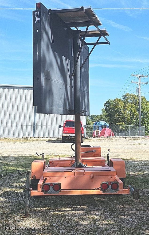 image for item OG9407 AMSIG T333 message board trailer