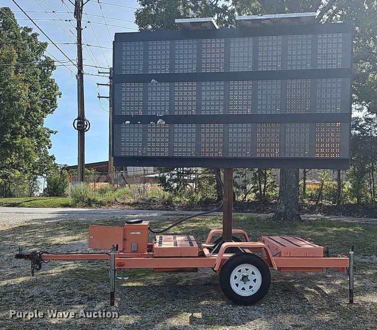 image for item OG9407 AMSIG T333 message board trailer