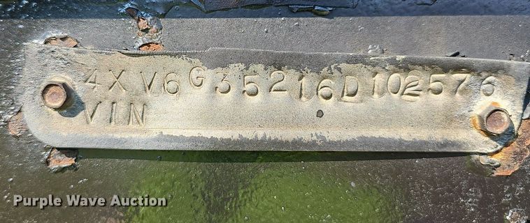 image for item OG9410 2006 Apache equipment trailer