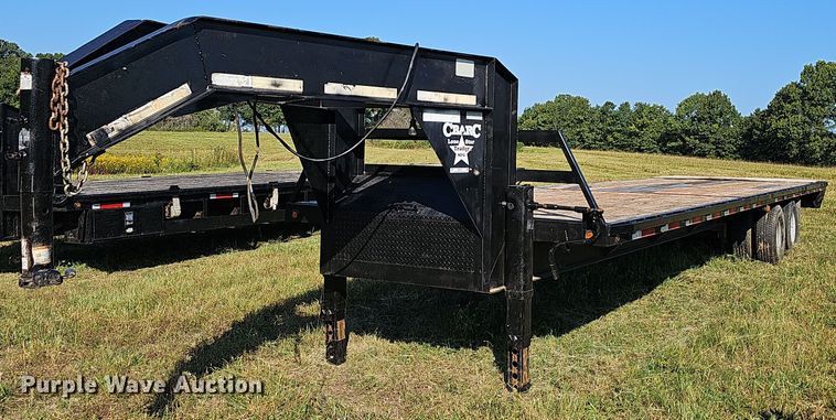 image for item OG9411 2008 Lone Star  32' equipment trailer
