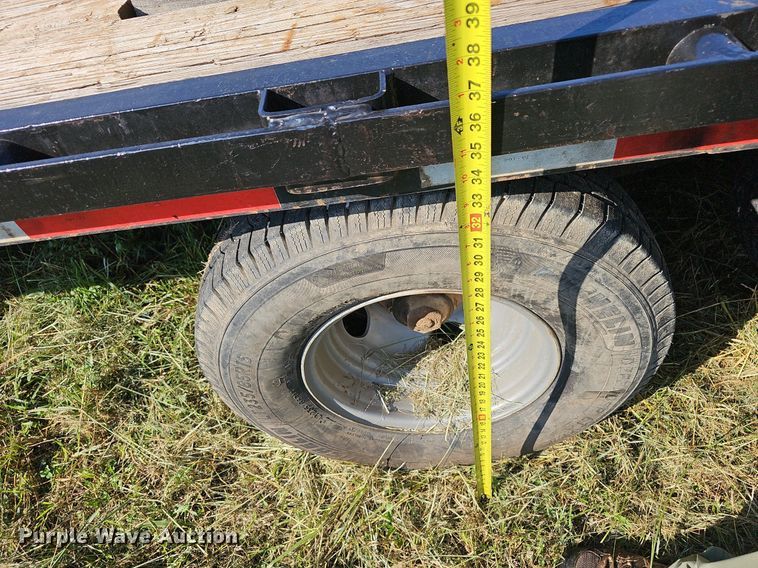 image for item OG9411 2008 Lone Star  32' equipment trailer