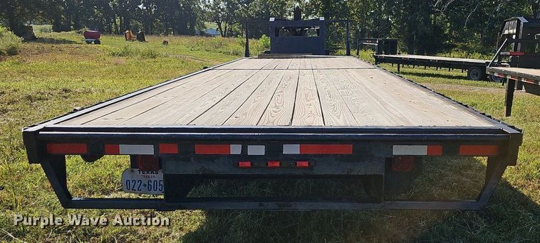 image for item OG9412 2007 Gooseneck A10A2  equipment trailer