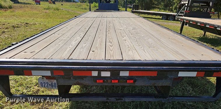 image for item OG9412 2007 Gooseneck A10A2  equipment trailer