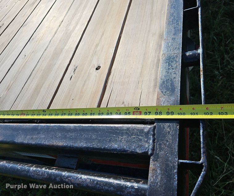 image for item OG9412 2007 Gooseneck A10A2  equipment trailer