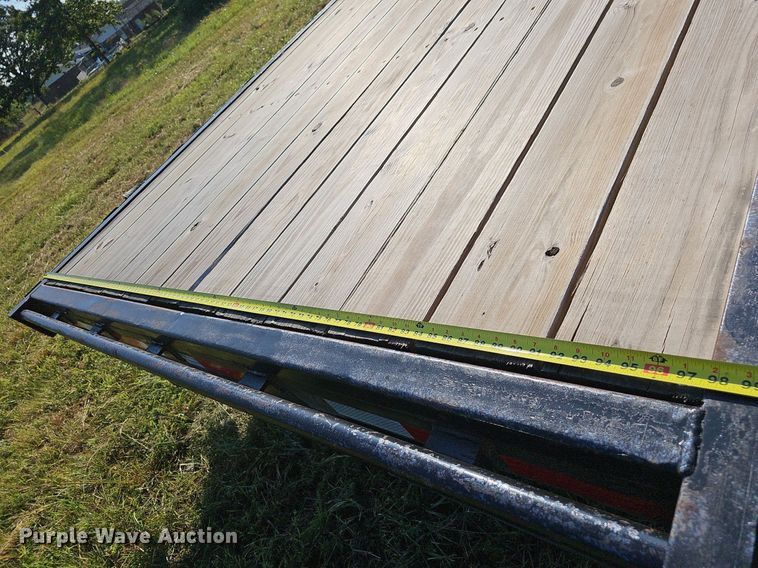 image for item OG9412 2007 Gooseneck A10A2  equipment trailer