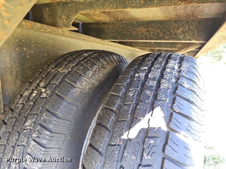 image for item OG9412 2007 Gooseneck A10A2  equipment trailer