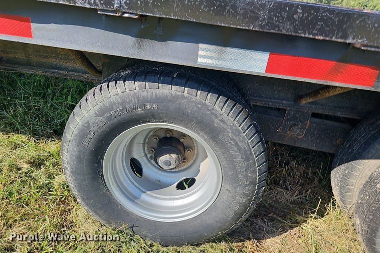 image for item OG9412 2007 Gooseneck A10A2  equipment trailer