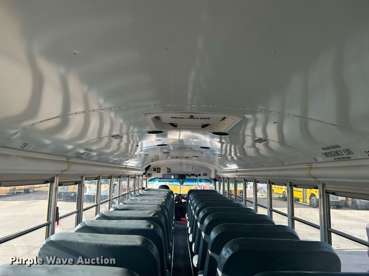 image for item DJ6299 2014 Blue Bird  school bus