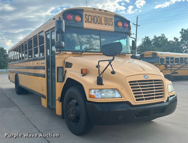 image for item DJ6300 2012 Blue Bird  school bus
