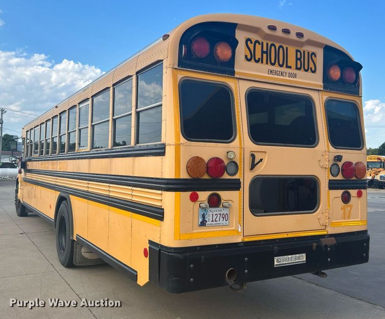 image for item DJ6300 2012 Blue Bird  school bus